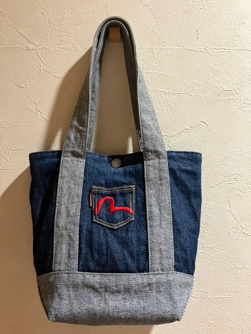 EVISU トートバッグ ハンドバッグ EVISU エヴィス カバン トートバッグ 鞄 TOWERTAN2 TOTE SMALL