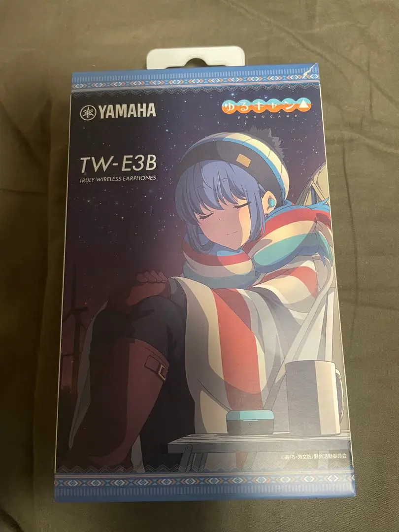 ゆるキャン　志摩リン　コラボ　イヤホン ヤマハ | TW-E3B 志摩リンオリジナルカラー - ヘッドホン