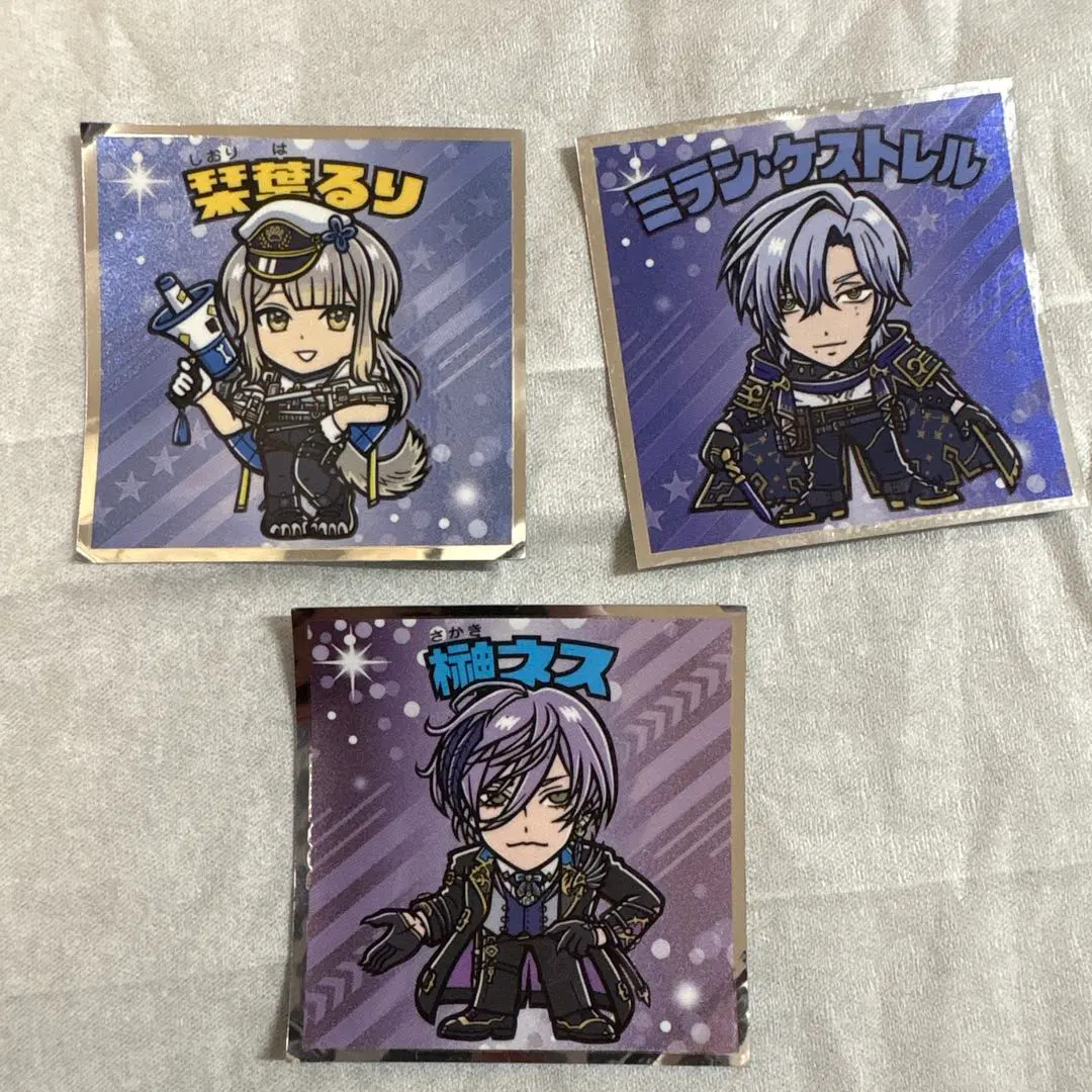 ビックリマンシール 三枚組 的縮圖