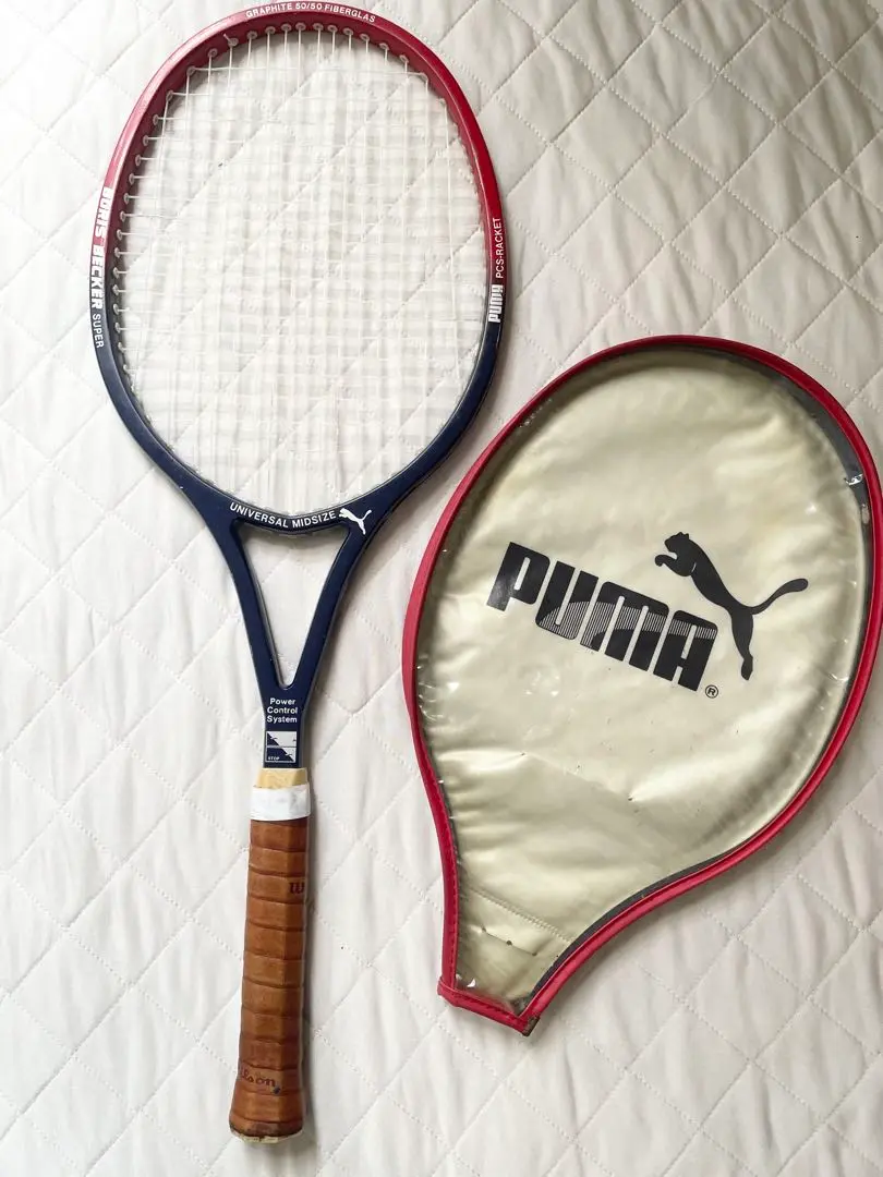 PUMA ボリス・ベッカー ラケット ユニバーサルミッドサイズ テニスラケット 中古ラケット】 ボリスベッカースーパー ラケットショップ