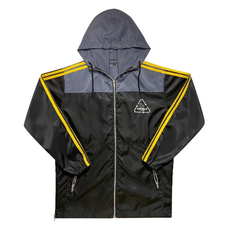 カ*ウ様 hide LEMONed ナイロンジャケット 希少 hide LEMONed ナイロンジャケット ラインパーカー イエロー 4