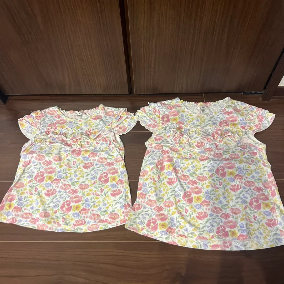 Thumbnail of any FAM, sisters, matching, T-shirts, floral pattern