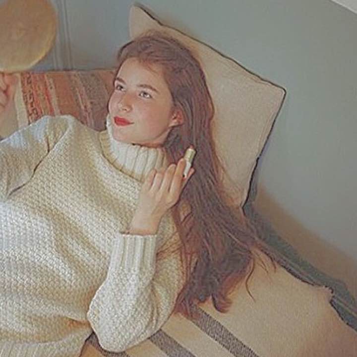 定価37400円 ROKU ロク カシミヤ クルーネック ニットプルオーバー  