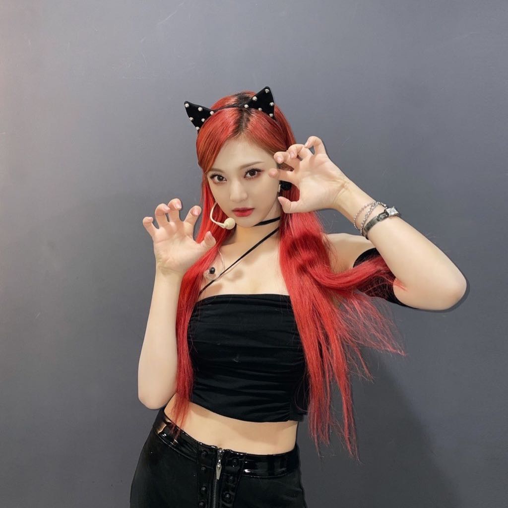 オーダーページ】ジェヒョン 치즈잰 네로잰 サイズ 猫耳ニット帽 