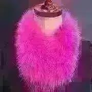 ミンク ハンドルカバー／ゼブラ Lサイズ 2枚セット／GAKE 日本製  