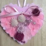 ラク♡ライトブルーローズとシルバーデイジーのハーバリウム＃6  