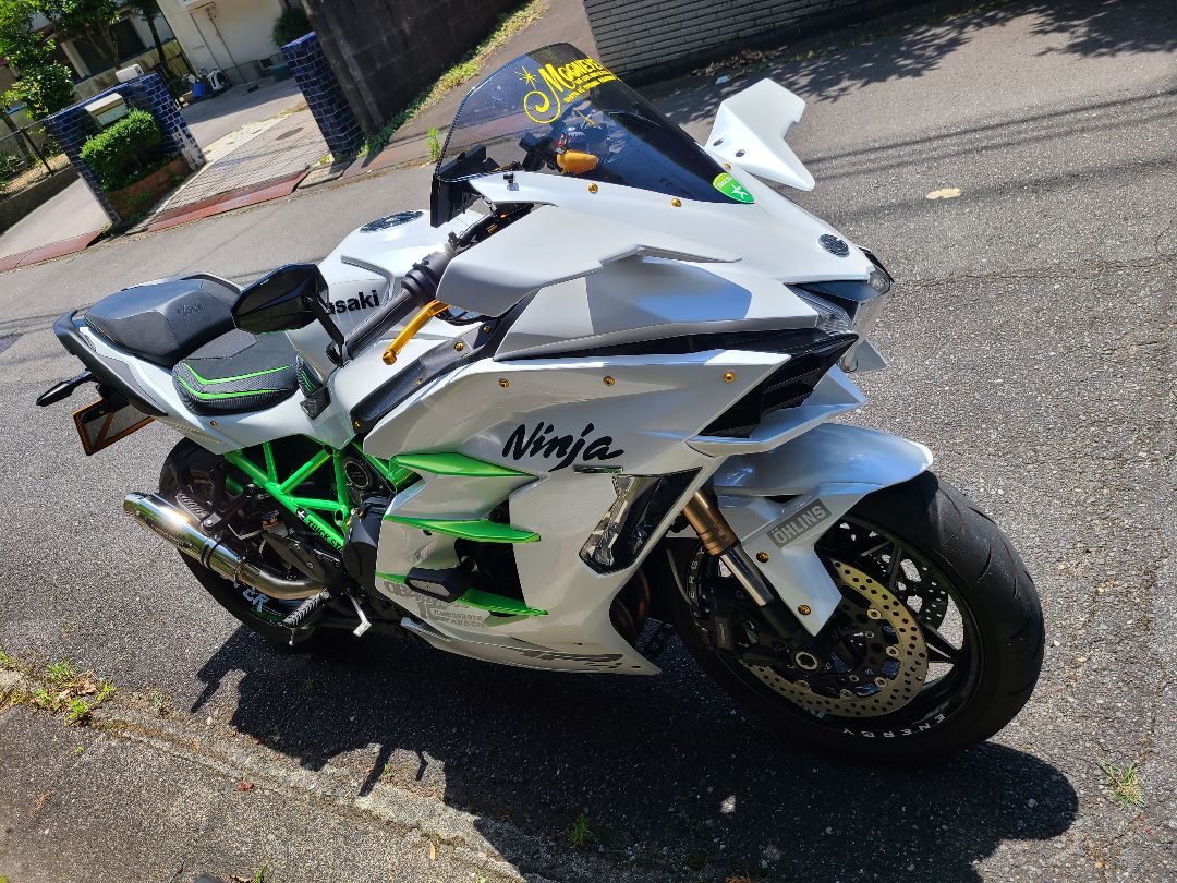 H2sx/H2SXSE 用 ドライカーボンウイングレット/トップ - メルカリ