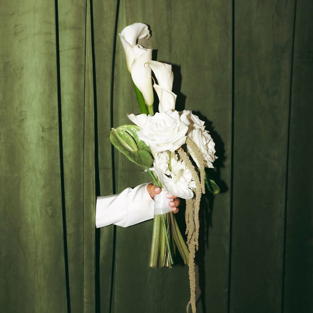 美品 トゥモローランド リーフチュールレース ギャザーロングスカート  