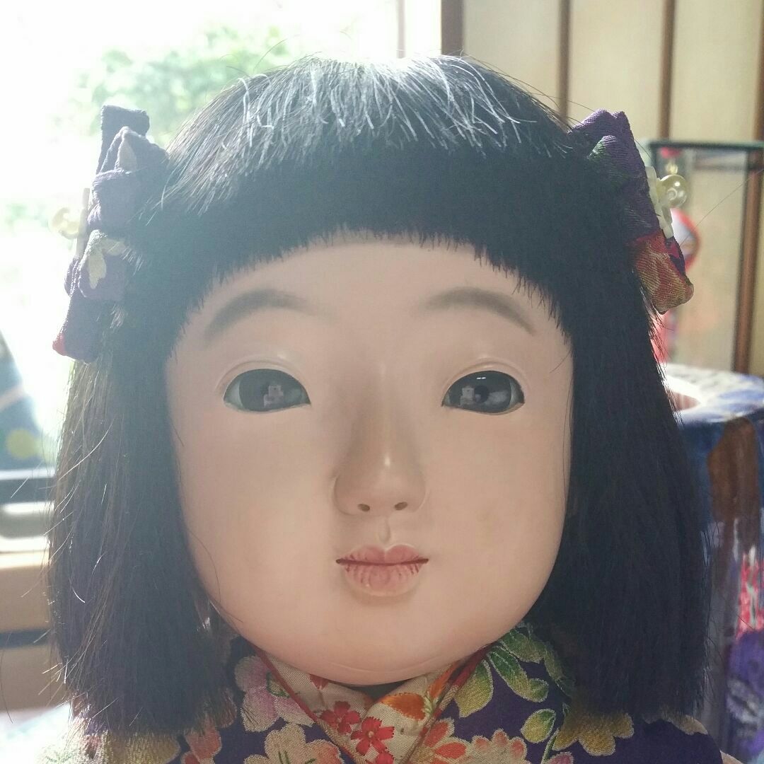 確認画像 市松人形 東光 12号42㎝ - メルカリ