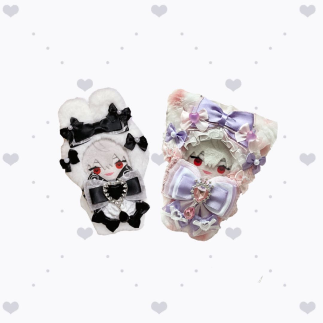 にじぱぺっと ぬい服 リボンデコ オーダーページ デコ リボン ホイップ 