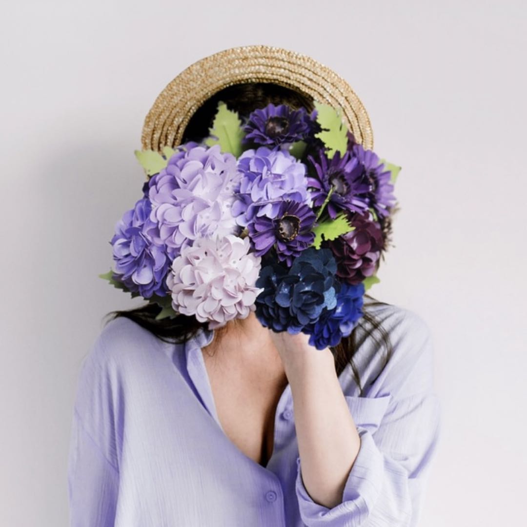 新品✨Cara シルク ワンピース 半袖 ペイズリー柄 ネイビー S 絹100  