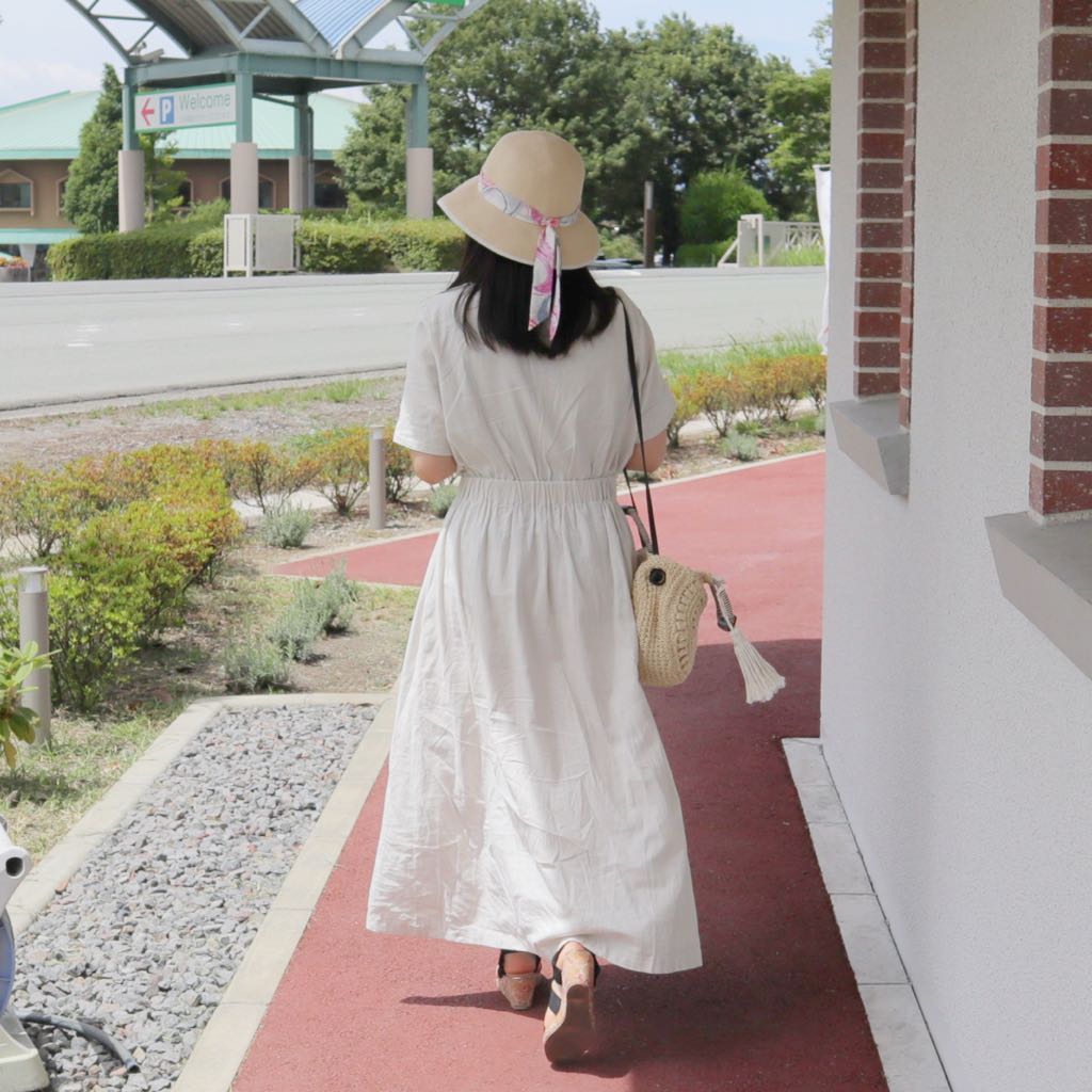 ANDMARY】ミラーナニットドレス ベージュ ANDMARY】ミラーナニットドレス ベージュ