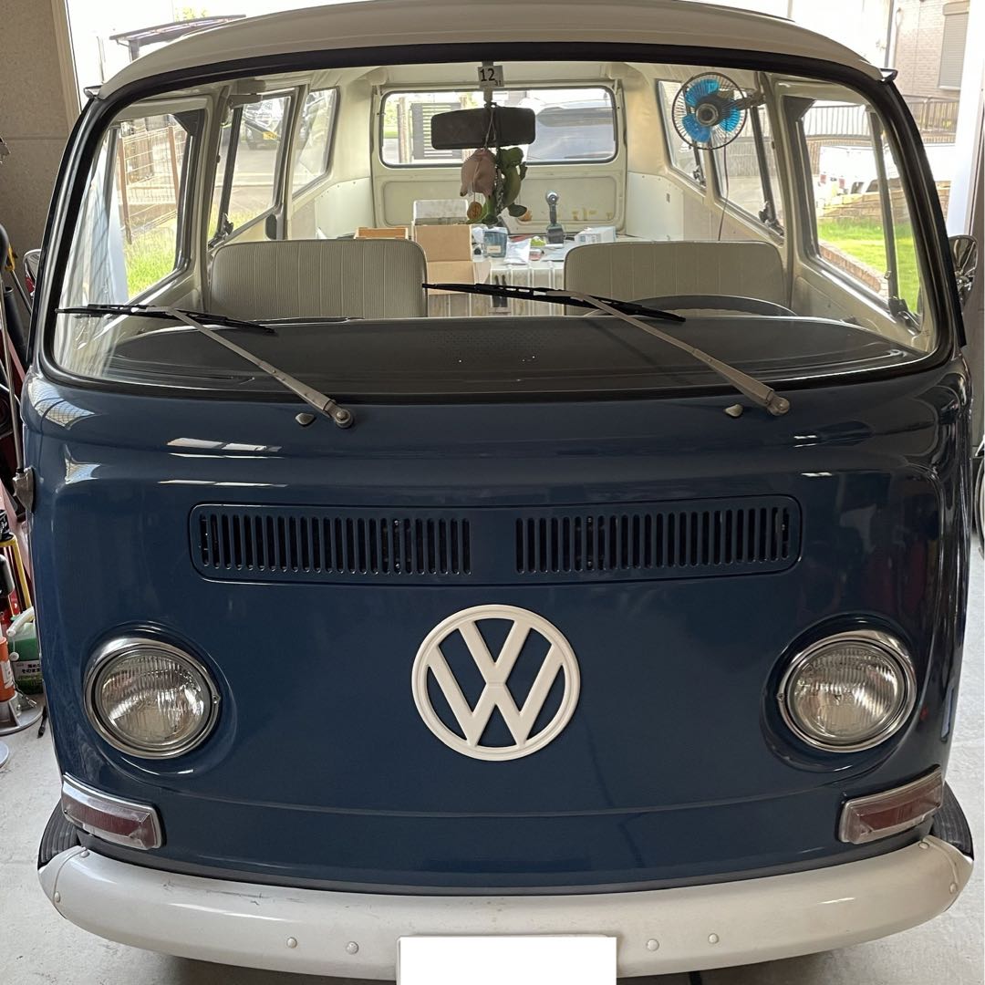 空冷VW レイトバス用 クロームドステンレス ワイパーアーム セット 美 