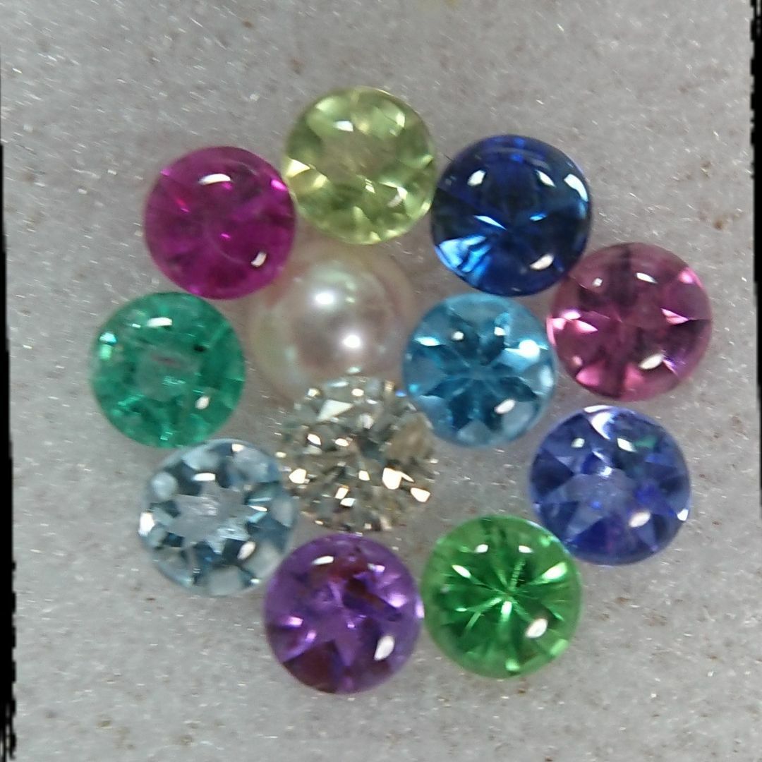 宝石 ルース 1.0ct up 天然パープルサファイア ブリオレットカット