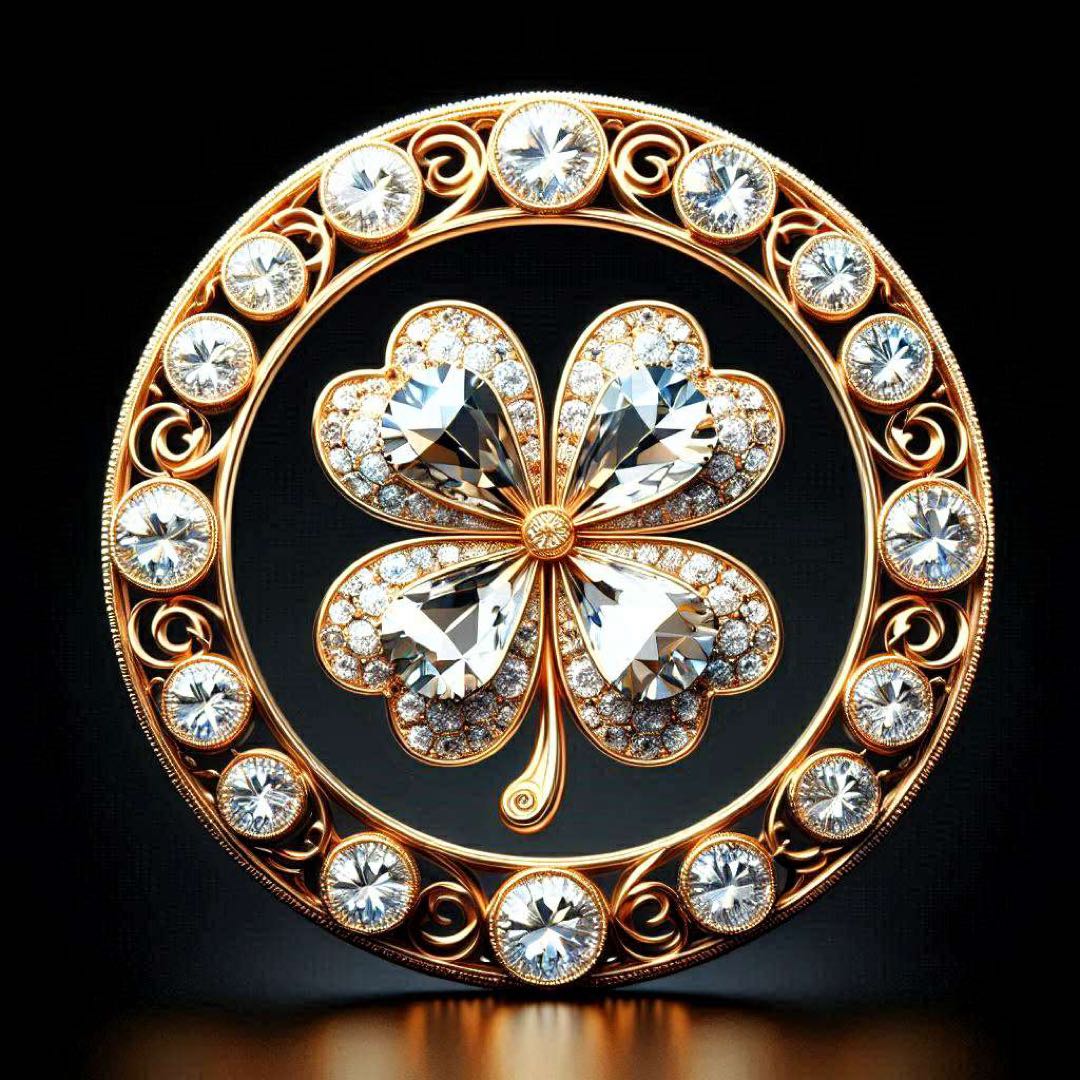 525Ea【8.5㎜】ネックレス 一粒ジュエリー CZダイヤ S925 ゴールド  