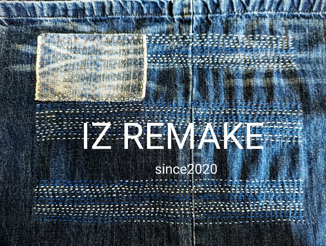 IZ REMAKE デニムリメイクスカート NO.41K - メルカリ