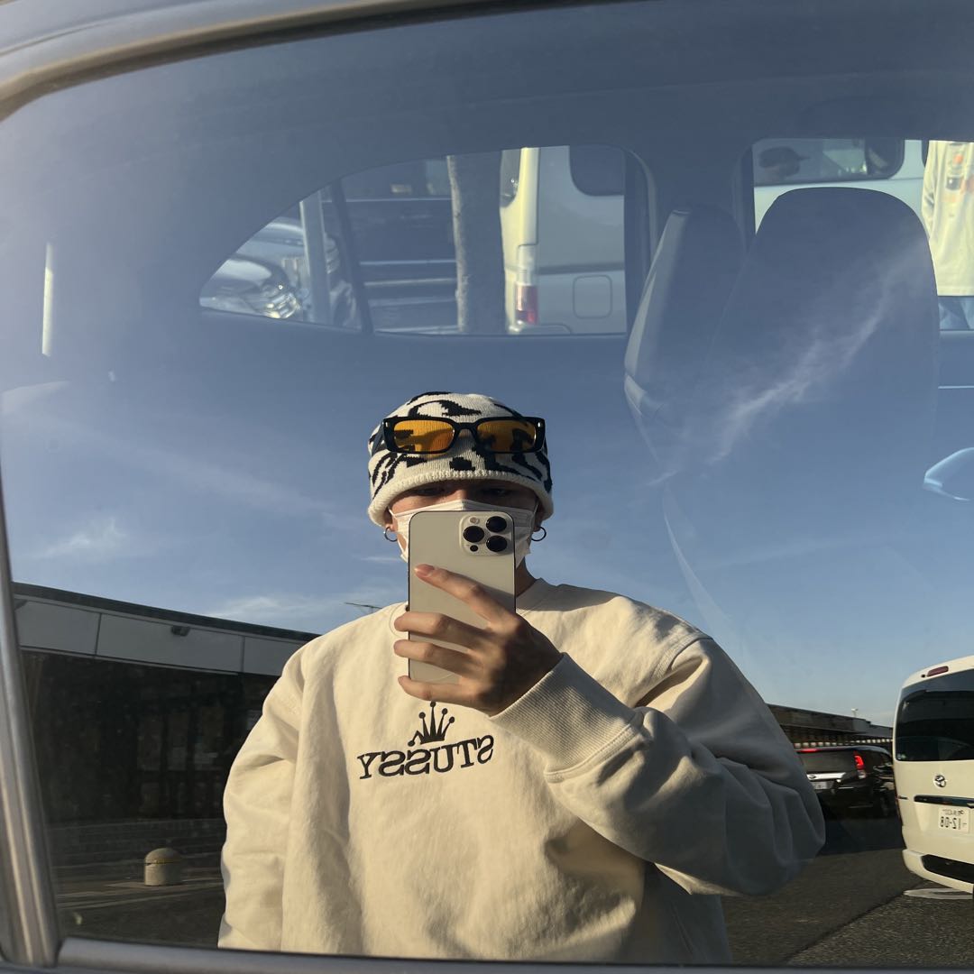 Stussy 薄緑色 キルティングベスト