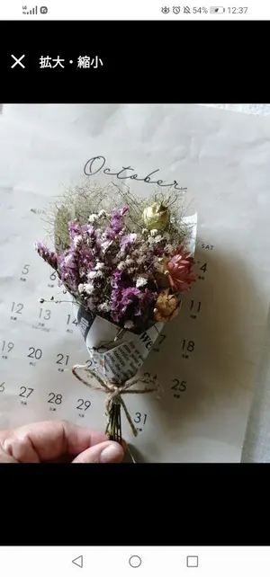 sale❗最終価格 ⑩ 秋色紫陽花のミニスワッグ ドライフラワー - メルカリ