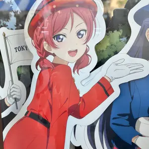 ラブライブ！ 虹ヶ咲 ハート缶バッジ コラボカフェ限定 三船栞子