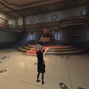 PGG パーリーゲイツ ドライポプリンストレッチパンツ（カタカナ柄