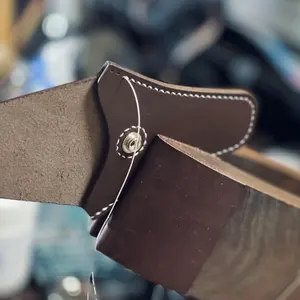 イタリア マヤレザー トランペット用マウスピースポーチ ハンドメイド