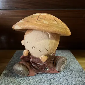 未使用品】 詩仙堂 ワンピース ちりめん 金タグ 花柄 ゆったり 日本製