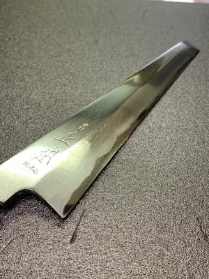 有次　特製　　鎌形包丁　　刃渡り10cm 有次 特製 鎌形包丁 刃渡り10cm - メルカリ
