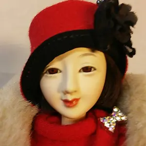 1/6胡粉仕上のヘッド付ドール 鹿鳴館貴婦人『玖子』ドール本体ドール