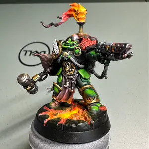 ウォーハンマー40K: サラマンダー:キャプテン・ヴァルカン・ヘスタン1