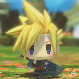 ファイナルファンタジーVII7 ぬいぐるみストラップ エアリス 上海