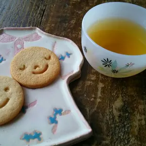 幅広シュシュ(ブルー&パープルローズ)わんちゃん猫ちゃん用 - メルカリ