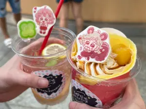 ユ*イ様 EL6春希サイン入り 缶バッジ - メルカリ