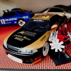 ヨコモ ER34 スカイライン ボディ (未塗装) のむけん D1-spec - メルカリ