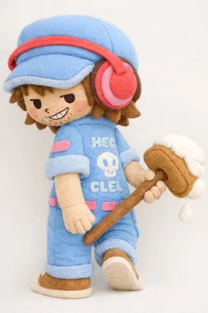 ポップンミュージック ポップン アクリルスタンバッジ Mr.KK ケーケー