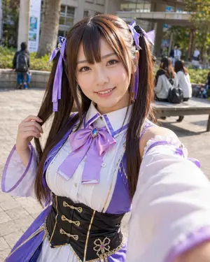 ひとりぼっち東京 後藤ひとり(青山吉能紫箔押しサイン入り)（Bランク） ひとりぼっち東京 後藤ひとり(青山吉能紫箔押しサイン入り)（Bランク