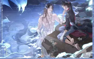 二哈和他的白猫师尊 非売品 ポストカード レア - メルカリ