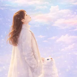 ✨金光九尾の守護✨ 開運/スピリチュアルアート/オリジナル/九尾/狐