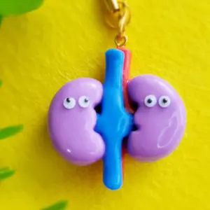 肺 手作り 臓器 キーホルダー ハンドメイド - メルカリ