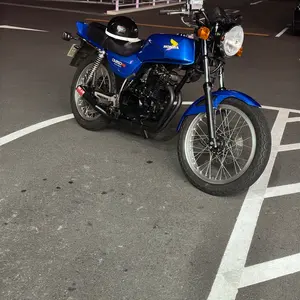 タンデムバー ファッションバー cb400n cb250n ホーク3 - メルカリ
