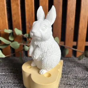 ガーデン雑貨 天使の音色 プレート ハンギング モルタル セメント