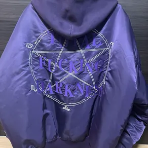 vetements TFD ボンバージャケット パープル 極美品 XS - メルカリ
