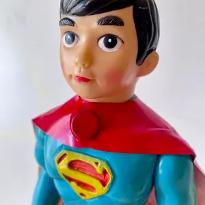 エーダイ グリップキャラクター 重合金 スーパーマン(2)昭和レトロ