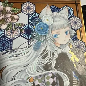 紋*様 手描きイラスト 名探偵プリキュア キュアアルカナ・シャドウ