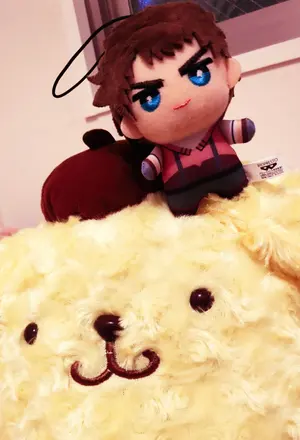 悪魔執事と黒い猫 ボスキ まめこっと ぬいぐるみ あくねこ