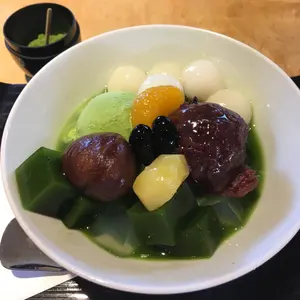 抹茶あんみつ
