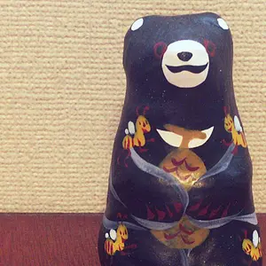 極美品] 玩具ロードワークス 豊永盛人さん 琉球張子 羊の衣をかるイヌ