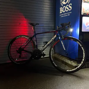 スーパーチームカーボンホイール赤白38m - メルカリ