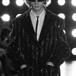 SAINT LAURENT 13AW エディ期 コーティングデニムジャケット - メルカリ