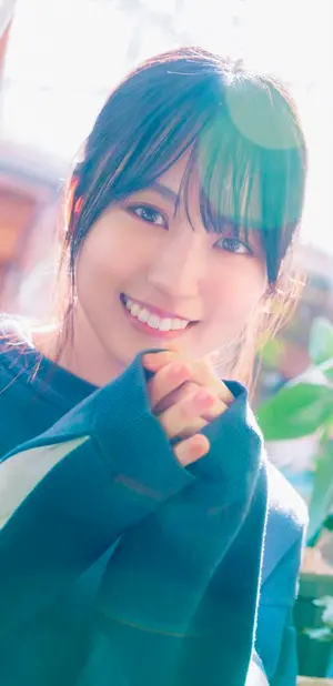 乃木坂46 五百城茉央 生写真 ニット×ロングデニムスカート タチウオ