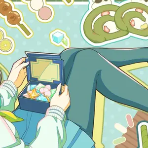 あくねこ カワカミ・ハナマル 2周年 缶バッジ - メルカリ